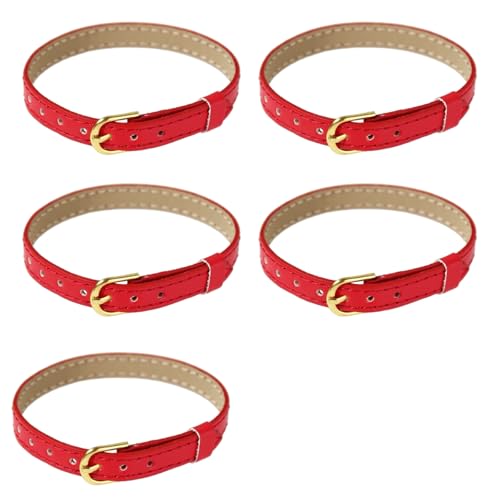 JAMNGHB Set mit 5 PU-Gurten für Modell-Taillengürtel, verstellbare Gurtlänge, Design, Fotografie-Requisiten, PU-Leder, Puppenzubehör JAMNGHB Set mit 5 PU-Gurten für Modell-Taillengürtel, verstellbare Gurtlänge, Design, Fotografie-Requisiten, PU-Leder, Puppenzubehör von JAMNGHB