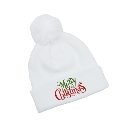 JAMNGHB Verstellbare Mütze, warm, gestrickt, Weihnachtsmütze, fröhliche Feiertagskopfbedeckung JAMNGHB Verstellbare Mütze, warm, gestrickt, Weihnachtsmütze, fröhliche Feiertagskopfbedeckung von JAMNGHB