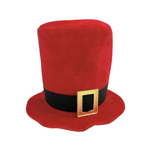 JAMNGHB Weihnachtsmann-Hut für Feiertagsfeier, Festivalzubehör, Weihnachtskostüm-Hut JAMNGHB Weihnachtsmann-Hut für Feiertagsfeier, Festivalzubehör, Weihnachtskostüm-Hut von JAMNGHB