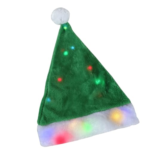 JAMNGHB Weihnachtsmannmütze, beleuchtet, für Kinder, bequeme Weihnachtsmützen JAMNGHB Weihnachtsmannmütze, beleuchtet, für Kinder, bequeme Weihnachtsmützen von JAMNGHB