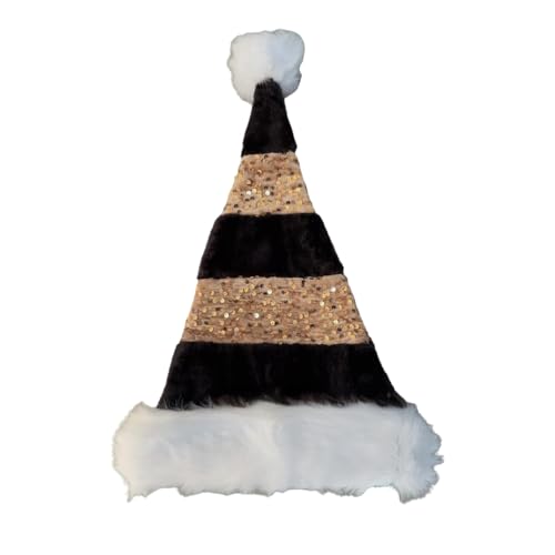 JAMNGHB Weihnachtsmützen mit Pailletten, Weihnachtsmannmützen für Weihnachten, Party, Versammlung JAMNGHB Weihnachtsmützen mit Pailletten, Weihnachtsmannmützen für Weihnachten, Party, Versammlung von JAMNGHB