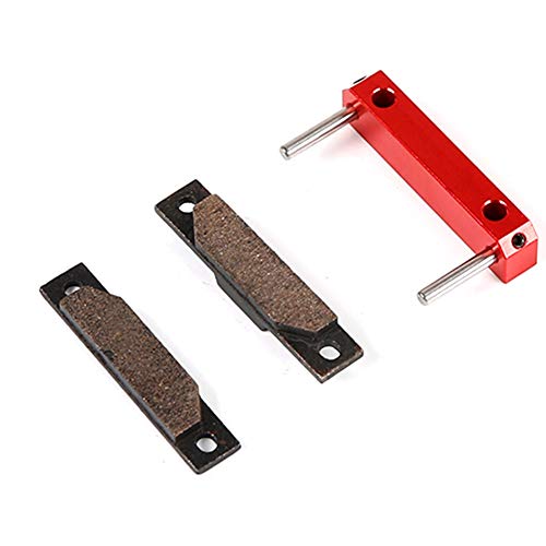 JANZU Brems Belag Satz Aus CNC Legierung für 1/5 KM Baja 5B RC CAR Gas Parts 85201 Orange von JANZU