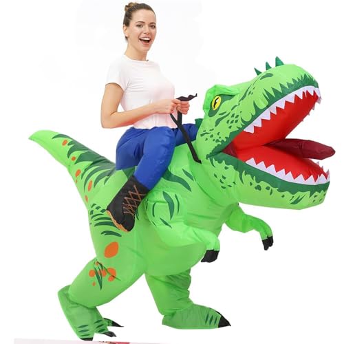 JASHKE Aufblasbare Dinosaurier Kostüm Erwachsene Aufblasbare Dinosaurier Kostüm Aufblasbare Halloween Kostüme für Erwachsene JASHKE Aufblasbare Dinosaurier Kostüm Erwachsene Aufblasbare Dinosaurier Kostüm Aufblasbare Halloween Kostüme für Erwachsene von JASHKE