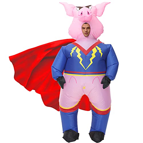 JASHKE Aufblasbares Kostüm Schwein Aufblasbare Kostüme Aufblasbare Halloween Kostüme Erwachsene JASHKE Aufblasbares Kostüm Schwein Aufblasbare Kostüme Aufblasbare Halloween Kostüme Erwachsene von JASHKE