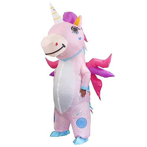 JASHKE Einhorn Kostüm Aufblasbar Einhorn Kostüm Erwachsene Aufblasbares Kostüm Herren Damen JASHKE Einhorn Kostüm Aufblasbar Einhorn Kostüm Erwachsene Aufblasbares Kostüm Herren Damen von JASHKE