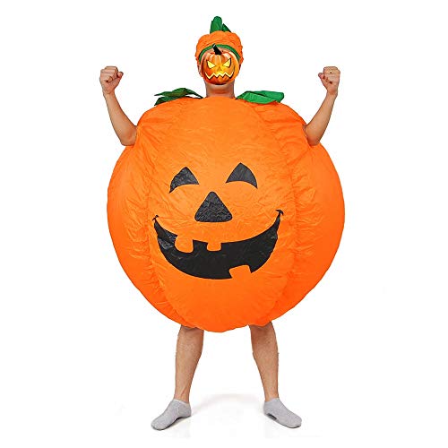 JASHKE Kürbis Kostüm Aufblasbare Halloween Kostüme Aufblasbares Kostüm für Erwachsene JASHKE Kürbis Kostüm Aufblasbare Halloween Kostüme Aufblasbares Kostüm für Erwachsene von JASHKE
