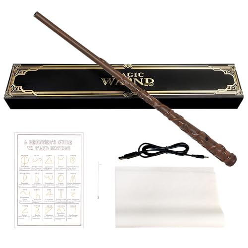 JATERWI Hermi Zauberstb,Zauberstb in Geschenkbox, Zauberstb Harry, Zauberstb aus Harz mit ZauberspruchKarte, Zauberstäbe für Spielzeug Cosplay, Wizarding Fans. JATERWI Hermi Zauberstb,Zauberstb in Geschenkbox, Zauberstb Harry, Zauberstb aus Harz mit ZauberspruchKarte, Zauberstäbe für Spielzeug Cosplay, Wizarding Fans. von JATERWI