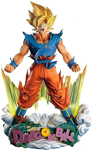 JAW REX Dragonball Z Anime Son Goku Figur (23cm) | Super Saiyajin von JAW REX
