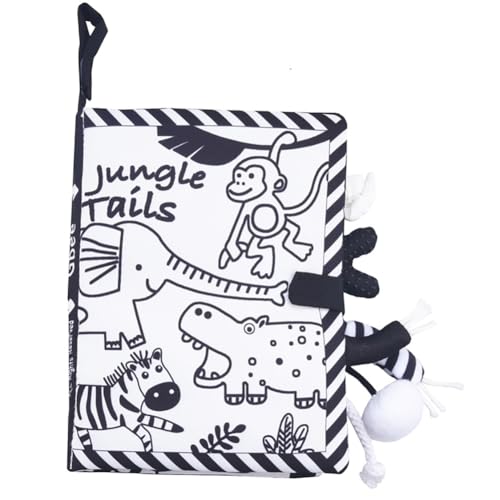 Babybuch stoffbuch fühlbuch knisterbuch Stoffbücher Kinderwagen Spielzeug beißspielzeug 3D-Tierschwänze Knittern Sensorische Bücher Quiet Book Geschenk für Neugeborene Jungen Mädchen Babybuch stoffbuch fühlbuch knisterbuch Stoffbücher Kinderwagen Spielzeug beißspielzeug 3D-Tierschwänze Knittern Sensorische Bücher Quiet Book Geschenk für Neugeborene Jungen Mädchen von JAWSEU