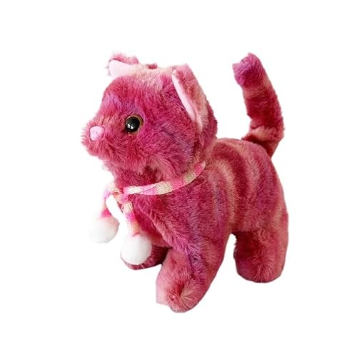 JAWSEU Interaktives Plüschtier Katze, Elektronische Haustiere Katze Elektrisch Spielzeug für Kinder Katze Kuscheltier für Kinder Mit Gehen Bellen Schwanzwedeln Kinder Mädchen Junge Geschenk JAWSEU Interaktives Plüschtier Katze, Elektronische Haustiere Katze Elektrisch Spielzeug für Kinder Katze Kuscheltier für Kinder Mit Gehen Bellen Schwanzwedeln Kinder Mädchen Junge Geschenk von JAWSEU