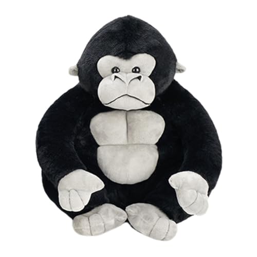 JAWSEU Niedliches Gorilla Plüschtier, Gorilla Plüschkissen Kuscheltie Weiches Süßes Gorilla Stofftier Niedliches Plüschtier Dekokissen Weiches Cartoon Gorilla Plüsch Schlafkissen Geschenke für Kinder JAWSEU Niedliches Gorilla Plüschtier, Gorilla Plüschkissen Kuscheltie Weiches Süßes Gorilla Stofftier Niedliches Plüschtier Dekokissen Weiches Cartoon Gorilla Plüsch Schlafkissen Geschenke für Kinder von JAWSEU