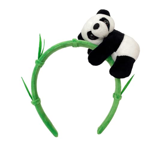 JAWSEU Panda Ohr Stirnband Haarband, Panda Ohren Stirnband Plüsch Haarreifen Simuliertes Panda Ohren Stirnband Tierohren Haarband für Kinder Erwachsene Haarschmuck Haarbänder Cosplay Kostüm Party JAWSEU Panda Ohr Stirnband Haarband, Panda Ohren Stirnband Plüsch Haarreifen Simuliertes Panda Ohren Stirnband Tierohren Haarband für Kinder Erwachsene Haarschmuck Haarbänder Cosplay Kostüm Party von JAWSEU
