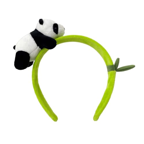 JAWSEU Panda Ohr Stirnband Haarband, Panda Ohren Stirnband Plüsch Haarreifen Simuliertes Panda Ohren Stirnband Tierohren Haarband für Kinder Erwachsene Haarschmuck Haarbänder Cosplay Kostüm Party JAWSEU Panda Ohr Stirnband Haarband, Panda Ohren Stirnband Plüsch Haarreifen Simuliertes Panda Ohren Stirnband Tierohren Haarband für Kinder Erwachsene Haarschmuck Haarbänder Cosplay Kostüm Party von JAWSEU