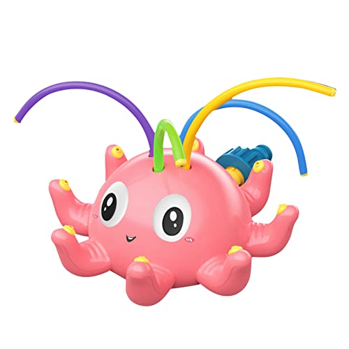 JAWSEU Wassersprinkler Spielzeug für Kinder, Oktopus Sprinkler Spielzeug Wasser Sprinkler, Rasensprenger Kinder Wasserspielzeug Garten, Wasser Aktivität Spinning Octopus Sprinkler Spielzeug JAWSEU Wassersprinkler Spielzeug für Kinder, Oktopus Sprinkler Spielzeug Wasser Sprinkler, Rasensprenger Kinder Wasserspielzeug Garten, Wasser Aktivität Spinning Octopus Sprinkler Spielzeug von JAWSEU