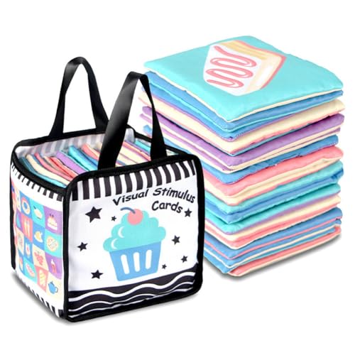 Kontrastbuch Baby Kontrastkarten Schwarz Weiß Buch Kontrast Spielzeug Soft Bilderbuch Baby Bücher Quiet Book Frühen Pädagogischen Tuch Buch Spielzeug Geschenk für Neugeborene Jungen Mädchen Kontrastbuch Baby Kontrastkarten Schwarz Weiß Buch Kontrast Spielzeug Soft Bilderbuch Baby Bücher Quiet Book Frühen Pädagogischen Tuch Buch Spielzeug Geschenk für Neugeborene Jungen Mädchen von JAWSEU