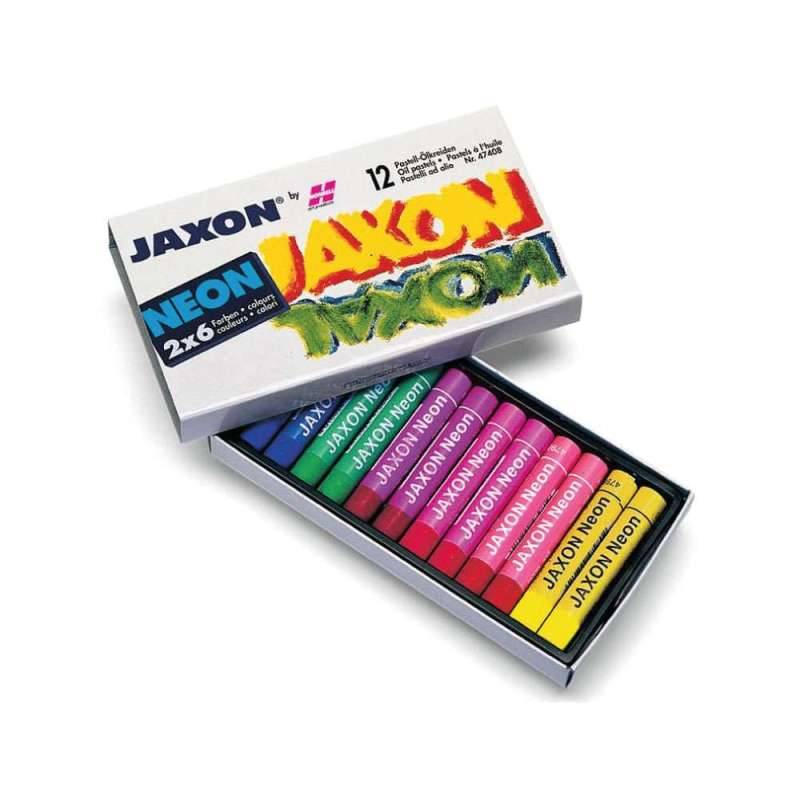 JAXON | JAXON 1000 Ölpastellkreide, Sets 12er Set NEON, Ausführung JAXON von JAXON