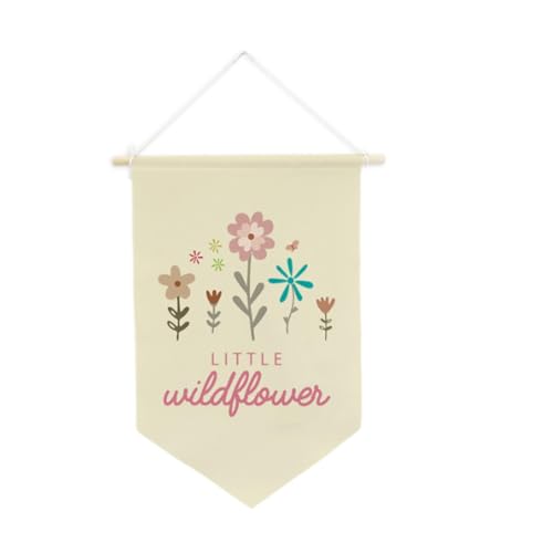 JAYIOLA Kleines Wildblumen Banner, Geschenk, Wandkunst, Flagge, Banner für Kinderzimmer, Schlafzimmer, Mädchen JAYIOLA Kleines Wildblumen Banner, Geschenk, Wandkunst, Flagge, Banner für Kinderzimmer, Schlafzimmer, Mädchen von JAYIOLA