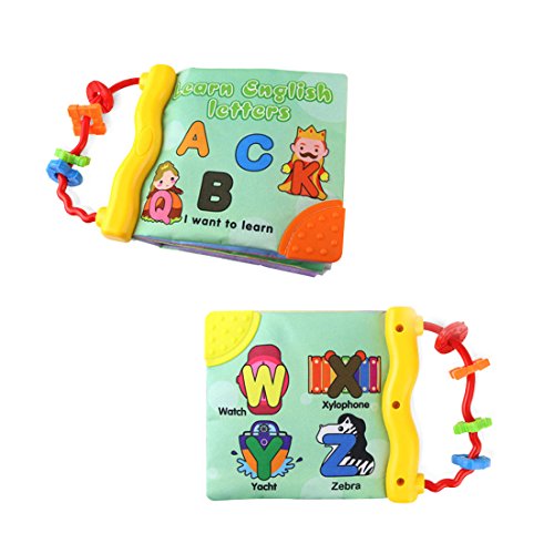 Babys-Erstes-Wort-Buch, weiches Stoff-Kognitionsbuch, Lernen & Aktivität, Spielzeug für frühes Lernen Letter von JAYSRIS
