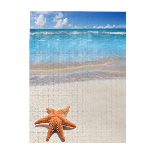 Beach - Print 500 Teile Bilderpuzzles für Erwachsene, umweltfreundliches Holzpuzzle mit Bildern, Geschenk für Familienspaß und Entspannung Beach - Print 500 Teile Bilderpuzzles für Erwachsene, umweltfreundliches Holzpuzzle mit Bildern, Geschenk für Familienspaß und Entspannung von JAYWIS