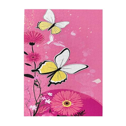 Beauty Butterfly – Druck 500 Teile Bilderpuzzles für Erwachsene, umweltfreundliches Holzpuzzle mit Bildern, Geschenk für Familienspaß und Entspannung Beauty Butterfly – Druck 500 Teile Bilderpuzzles für Erwachsene, umweltfreundliches Holzpuzzle mit Bildern, Geschenk für Familienspaß und Entspannung von JAYWIS