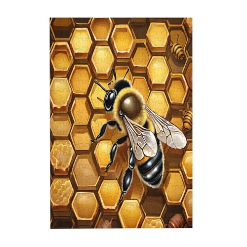 Bee Honeybee – Druck 300 Teile Bilderpuzzle – Holz für Erwachsene, Familienspaß und Entspannungsgeschenk Bee Honeybee – Druck 300 Teile Bilderpuzzle – Holz für Erwachsene, Familienspaß und Entspannungsgeschenk von JAYWIS