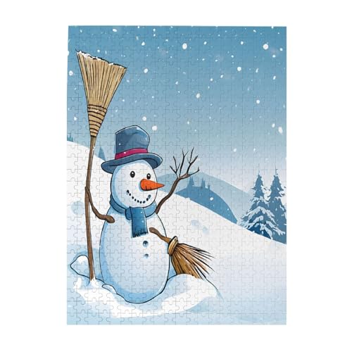 Frohe Weihnachten – Druck 500 Teile Bilderpuzzles für Erwachsene, umweltfreundliches Holzpuzzle mit Bildern, Geschenk für Familienspaß und Entspannung Frohe Weihnachten – Druck 500 Teile Bilderpuzzles für Erwachsene, umweltfreundliches Holzpuzzle mit Bildern, Geschenk für Familienspaß und Entspannung von JAYWIS