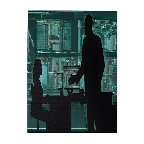 Hacker Attack - Print 500 Teile Bilderpuzzles für Erwachsene, umweltfreundliches Holzpuzzle mit Bildern, Geschenk für Familienspaß und Entspannung Hacker Attack - Print 500 Teile Bilderpuzzles für Erwachsene, umweltfreundliches Holzpuzzle mit Bildern, Geschenk für Familienspaß und Entspannung von JAYWIS