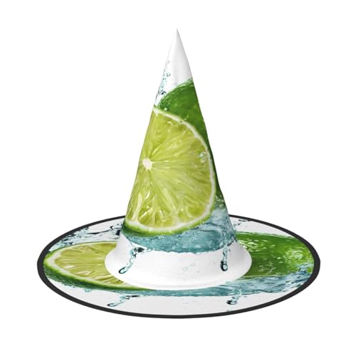 JAYWIS Halloween-Hut mit Zitronenfrucht-Druck, volle Abdeckung, für Erwachsene, verstaubare Hexen-Kopfbedeckung für Renaissance-Messen, Gothic-Partys und Festivals JAYWIS Halloween-Hut mit Zitronenfrucht-Druck, volle Abdeckung, für Erwachsene, verstaubare Hexen-Kopfbedeckung für Renaissance-Messen, Gothic-Partys und Festivals von JAYWIS