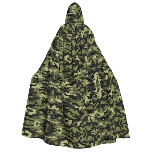 JAYWIS Halloween-Umhang mit Kapuze für Erwachsene, Camouflage, bedruckt, für Festivals, Gothic-Veranstaltungen und Kostümpartys JAYWIS Halloween-Umhang mit Kapuze für Erwachsene, Camouflage, bedruckt, für Festivals, Gothic-Veranstaltungen und Kostümpartys von JAYWIS