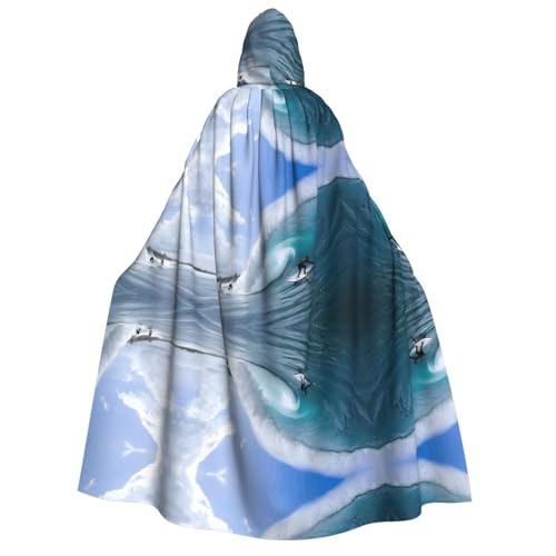 JAYWIS Halloween-Umhang mit Kapuze für Erwachsene, bedruckt, für Festivals, Gothic-Veranstaltungen und Kostümpartys JAYWIS Halloween-Umhang mit Kapuze für Erwachsene, bedruckt, für Festivals, Gothic-Veranstaltungen und Kostümpartys von JAYWIS