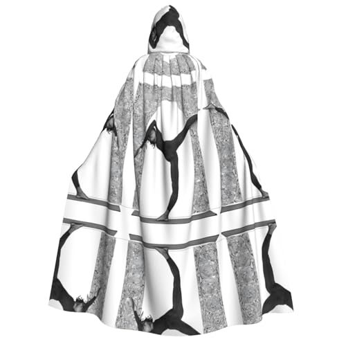 JAYWIS Halloween-Umhang mit Kapuze für Erwachsene, bedruckt, für Festivals, Gothic-Veranstaltungen und Kostümpartys JAYWIS Halloween-Umhang mit Kapuze für Erwachsene, bedruckt, für Festivals, Gothic-Veranstaltungen und Kostümpartys von JAYWIS