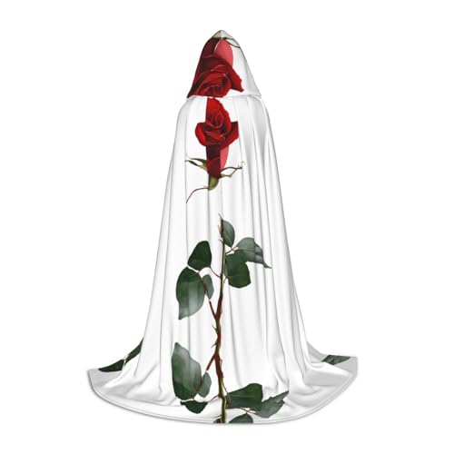 JAYWIS Kapuzenumhang mit Blumendruck, bedruckt, verstellbar, für Teenager, Halloween-Abenteuer, Partys und festliche Anlässe, Größe L JAYWIS Kapuzenumhang mit Blumendruck, bedruckt, verstellbar, für Teenager, Halloween-Abenteuer, Partys und festliche Anlässe, Größe L von JAYWIS