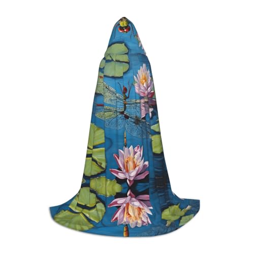 JAYWIS Kapuzenumhang mit Libellenmalerei, bedruckt, verstellbar, für Teenager, Halloween-Abenteuer, Partys und festliche Anlässe, Größe S JAYWIS Kapuzenumhang mit Libellenmalerei, bedruckt, verstellbar, für Teenager, Halloween-Abenteuer, Partys und festliche Anlässe, Größe S von JAYWIS