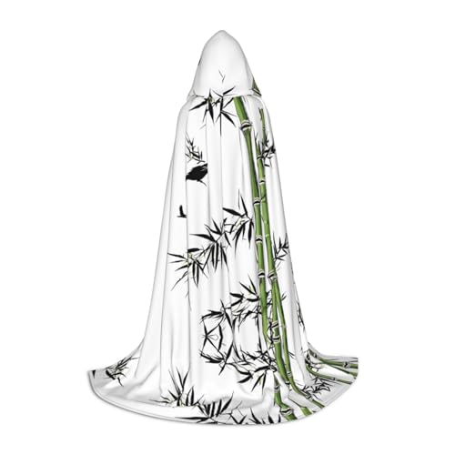 JAYWIS Kapuzenumhang mit Vogelmuster, bedruckt, verstellbar, für Teenager, Halloween-Abenteuer, Partys und festliche Anlässe, Größe S JAYWIS Kapuzenumhang mit Vogelmuster, bedruckt, verstellbar, für Teenager, Halloween-Abenteuer, Partys und festliche Anlässe, Größe S von JAYWIS