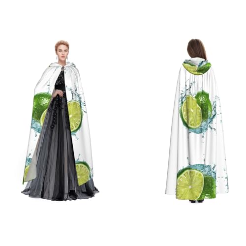 JAYWIS Kapuzenumhang mit Zitronenfrucht für Erwachsene, verstellbarer Umhang für Halloween-Kostüme, Festivals und Gothic-Events JAYWIS Kapuzenumhang mit Zitronenfrucht für Erwachsene, verstellbarer Umhang für Halloween-Kostüme, Festivals und Gothic-Events von JAYWIS
