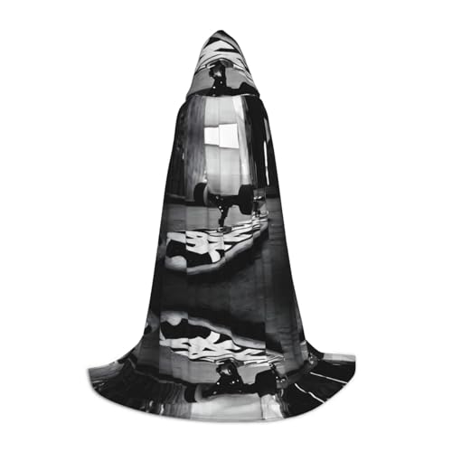 JAYWIS Skate Boards Kapuzenumhang für Jugendliche, bedruckter, verstellbarer Umhang für Teenager, Halloween-Abenteuer, Partys und festliche Anlässe, Größe M JAYWIS Skate Boards Kapuzenumhang für Jugendliche, bedruckter, verstellbarer Umhang für Teenager, Halloween-Abenteuer, Partys und festliche Anlässe, Größe M von JAYWIS