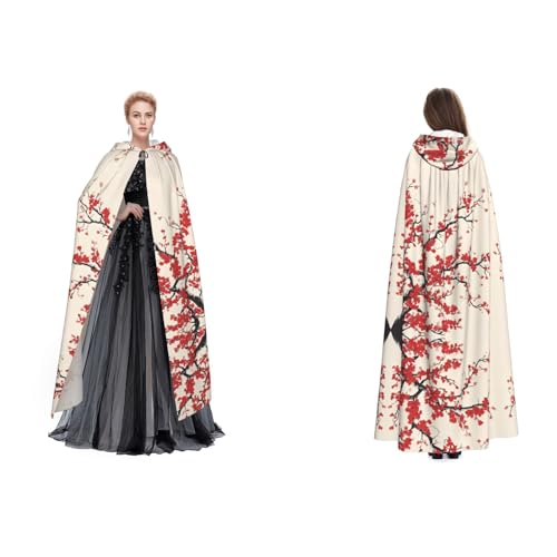 JAYWIS Umhang mit Kapuze für Erwachsene, verstellbarer Umhang für Halloween-Kostüme, Festivals und Gothic-Events JAYWIS Umhang mit Kapuze für Erwachsene, verstellbarer Umhang für Halloween-Kostüme, Festivals und Gothic-Events von JAYWIS