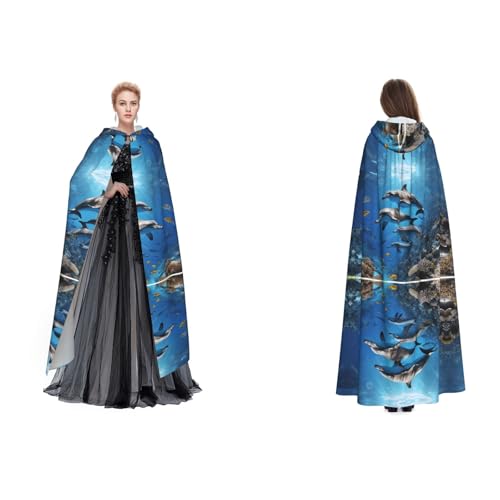 JAYWIS Umhang mit Kapuze für Erwachsene, verstellbarer Umhang für Halloween-Kostüme, Festivals und Gothic-Events JAYWIS Umhang mit Kapuze für Erwachsene, verstellbarer Umhang für Halloween-Kostüme, Festivals und Gothic-Events von JAYWIS