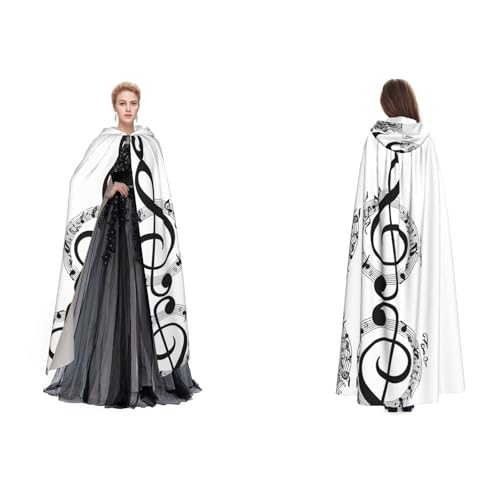 JAYWIS Umhang mit Kapuze für Erwachsene, verstellbarer Umhang für Halloween-Kostüme, Festivals und Gothic-Events JAYWIS Umhang mit Kapuze für Erwachsene, verstellbarer Umhang für Halloween-Kostüme, Festivals und Gothic-Events von JAYWIS