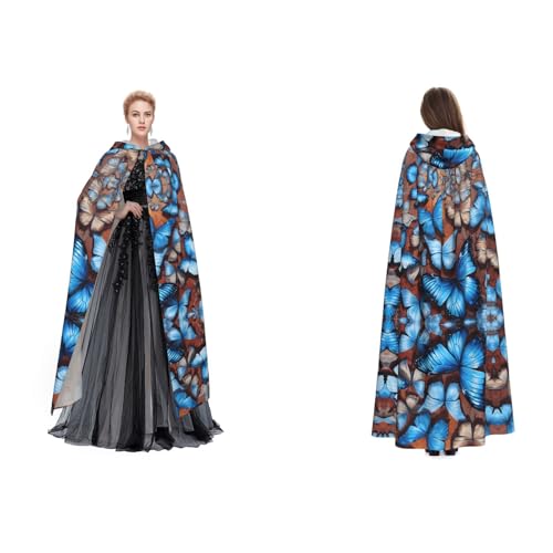 JAYWIS Umhang mit Kapuze für Erwachsene, verstellbarer Umhang für Halloween-Kostüme, Festivals und Gothic-Events JAYWIS Umhang mit Kapuze für Erwachsene, verstellbarer Umhang für Halloween-Kostüme, Festivals und Gothic-Events von JAYWIS