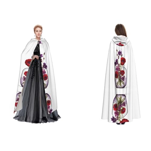 JAYWIS Umhang mit Kapuze für Erwachsene, verstellbarer Umhang für Halloween-Kostüme, Festivals und Gothic-Events JAYWIS Umhang mit Kapuze für Erwachsene, verstellbarer Umhang für Halloween-Kostüme, Festivals und Gothic-Events von JAYWIS