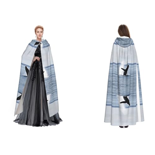 JAYWIS Umhang mit Kapuze für Erwachsene, verstellbarer Umhang für Halloween-Kostüme, Festivals und Gothic-Events JAYWIS Umhang mit Kapuze für Erwachsene, verstellbarer Umhang für Halloween-Kostüme, Festivals und Gothic-Events von JAYWIS