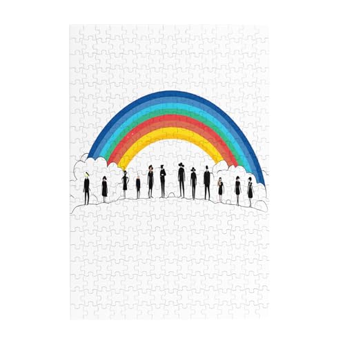 Kleiner Regenbogen – Druck 300 Teile Bilderpuzzle – Holz für Erwachsene, Familienspaß und Entspannungsgeschenk Kleiner Regenbogen – Druck 300 Teile Bilderpuzzle – Holz für Erwachsene, Familienspaß und Entspannungsgeschenk von JAYWIS