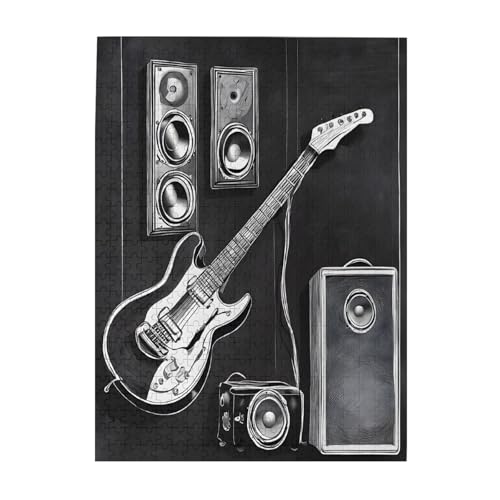 Love Rock - Print 500 Teile Bilderpuzzles für Erwachsene, umweltfreundliches Holzpuzzle mit Bildern, Geschenk für Familienspaß und Entspannung Love Rock - Print 500 Teile Bilderpuzzles für Erwachsene, umweltfreundliches Holzpuzzle mit Bildern, Geschenk für Familienspaß und Entspannung von JAYWIS
