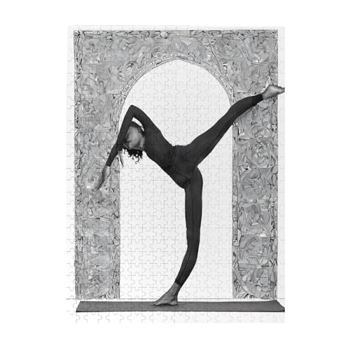 New Love Gymnastics – Druck 500 Teile Bilderpuzzles für Erwachsene, umweltfreundliches Holzpuzzle mit Bildern, Geschenk für Familienspaß und Entspannung von JAYWIS