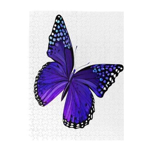 Schmetterling – Druck 500 Teile Bilderpuzzles für Erwachsene, umweltfreundliches Holzpuzzle mit Bildern, Geschenk für Familienspaß und Entspannung Schmetterling – Druck 500 Teile Bilderpuzzles für Erwachsene, umweltfreundliches Holzpuzzle mit Bildern, Geschenk für Familienspaß und Entspannung von JAYWIS