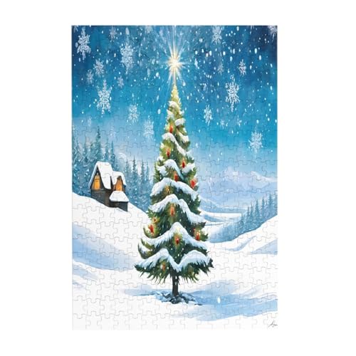 Weihnachtsbäume, 300-teiliges Bilderpuzzle aus Holz für Erwachsene, Familienspaß und Entspannungsgeschenk Weihnachtsbäume, 300-teiliges Bilderpuzzle aus Holz für Erwachsene, Familienspaß und Entspannungsgeschenk von JAYWIS