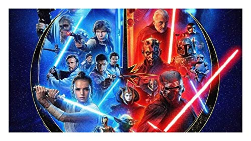 Puzzles für Erwachsene, Spielkunstwerk für Erwachsene, Teenager, Film, Star Wars, Holz-Puzzle, Bildungsspielzeug, Heimdekoration, 300/500/1000/1500 Teile (Größe 1500P) von JAZC