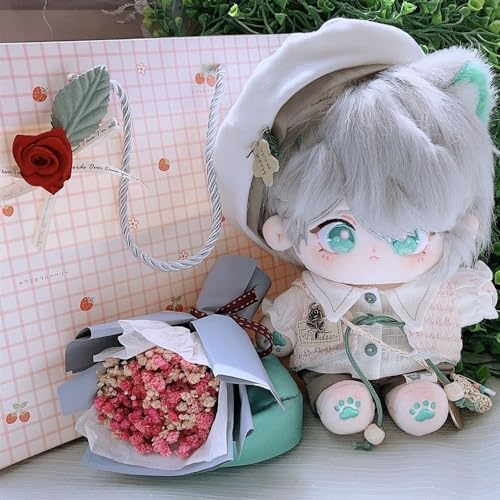 Anime-Plüschfigur, Alhaitham, Plüschpuppe, Dekoratives Kissen, Cosplay-Requisiten, Sammlung, Weiche Stoffpuppe, Geschenk for Fans ( Farbe : with Skeleton , Size : Doll with Cloths ) von JBHWUBEC