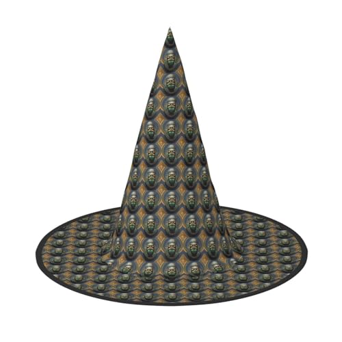 JBJGKHLP Ägyptischer Skarabäus Druck Halloween Hexenhut Unisex Karneval Cosplay Party Mode Cap Kostüm Zubehör JBJGKHLP Ägyptischer Skarabäus Druck Halloween Hexenhut Unisex Karneval Cosplay Party Mode Cap Kostüm Zubehör von JBJGKHLP
